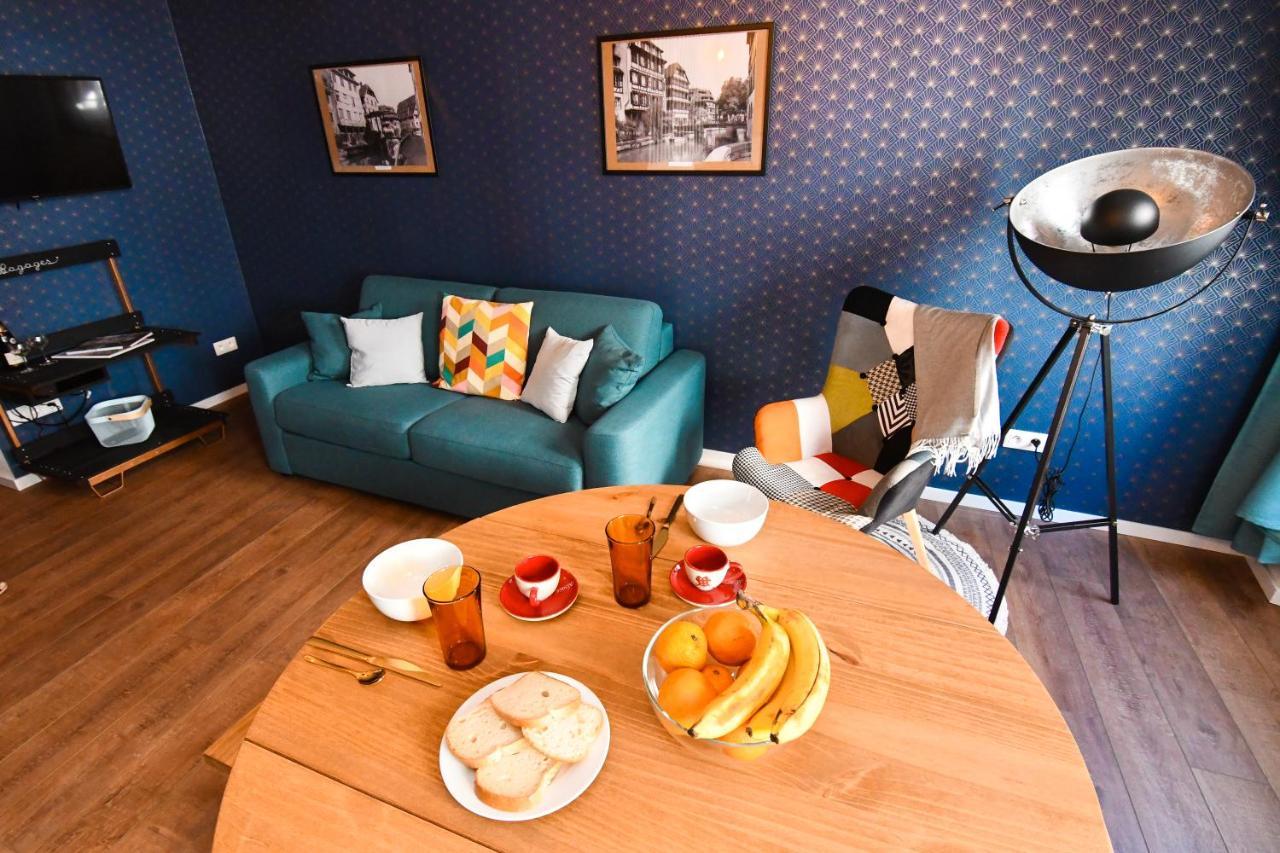 Au Fil Du Temps Apartment Selestat Bagian luar foto
